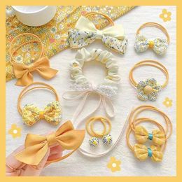 Hair Accessories 10 Piece Set Of Cute Butterfly Clips Ties Little Princess Headband Lovely Girl