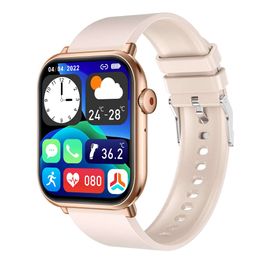 2024 Smart Watches Nowe QX9 Smartwatch Bluetooth Call 1.96 Wysokie rozdzielczość na dużym ekranie tętna krwią tlen ciśnienie krwi odtwarzanie muzyki