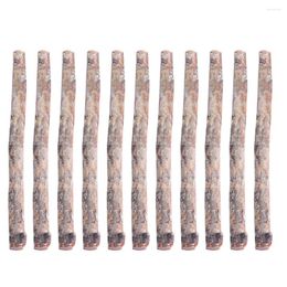 Decorative Flowers 22 Pcs DIY Crafts Birch Sticks Wood Decor Hand-made Material Dry Branches Po Prop Wooden Model Accessory Making