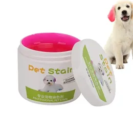 Dog Apparel Pet Hair Dye Cream 100ML Colouring Easy To Use Plant Extract Bright Colour Fashionable DIY