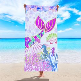 Towel Drop 70 150cm Beach For Adults Print Shower Bath Swimming Mat Travel Blanket