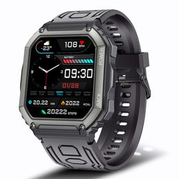 Neue KR06 Smart Watch Bluetooth Call Musik spielen Herzfrequenz, Blutdruck, Outdoor -Sport, drei Schutzungen IP67