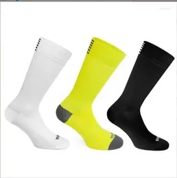 Women Socks Cycling Bike Biking Coolmax Anti Slip Silicone Aero Men Bicycle Sport Running