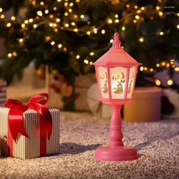 Party Decoration Christmas LED Candlestick Lamp Small Night Bar Desktop Energy Saving Sliding Switch Tool Supplies Year