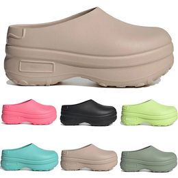 adiFOM Stan Smith Mule Lucid Pink Green Slides Slippers Men Designer Sandals Core Black Wonder Taupe Slide Indoor Slipper Mens Slides Sandal 36-44