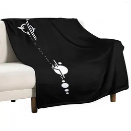 Blankets Lexa's Tattoo White Throw Blanket Weighted Polar