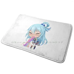 Carpets Great Miya Senpai Entrance Door Mat Bath Rug Peace Love Yaoi Anti-Slip Bedroom Kitchen Foot Floor Carpet