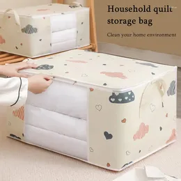 Storage Bags Household Large Capacity Quilt Bag Clothes Blanket Closet Packing Sorting Foldable Organiser Box Cabinet