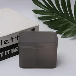 Storage Boxes Box Independent Double Compartment Nail Towel Container Cotton Piece Classification Cylinder