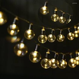 Party Decoration Bulb Light 2.5M 20leds LED Fairy String Lights Copper USB Home Outdoor Christmas Holiday Guirlande Lumineuse
