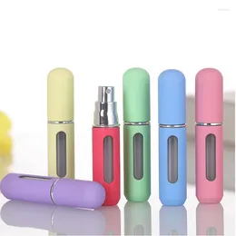 Storage Bottles 1PC 15ML Portable Travel Perfume Spray Bottom Perfumed Water Bottled Pressed Aluminum Sample Empty Bottle