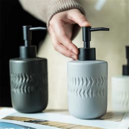 Liquid Soap Dispenser Press Empty Bottle For Hand Sanitizer Shower Gel Shampoo Home El Bathroom Ceramic Supplies