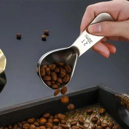 Coffee Scoops 15ML/30ML Stainless Steel Scoop Measuring Spoons Coffeeware Milk Powder Spoon Tablespoon Shops Kitchen Accessories