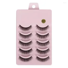 False Eyelashes Faux Mink Lashes Natural Long Soft Wispy Premade Russian Fluffy