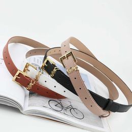 Designer Belt 2024 New Belt Womens Korean Edition Decorative Jeans with Black Versatile Fashion Belt