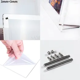 Frames Acrylic Po Frame Display Stand Clear Picture Showing Holder Supplies