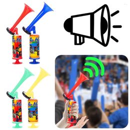 Party Favour Handheld Air Horn With Loud Voice Football Stadium Mini Handpush Pump For Boating Sports Events Birthday Parties