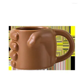 Mugs Ceramic Mug Coffee Cups Kitchen Accessories Milk Home Decorative Crafts Body Sculpture Desktop Ornaments Drop