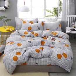 Bedding Sets Sejms Small Fresh And Simple Quilt Cover Sheet Large Size Household Goods Comforter