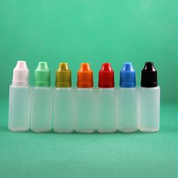 100 Sets/Lot 20ml Plastic Dropper Bottles Child Proof Long Thin Tip PE Safe For e Liquid Vapour Vapt Juice e-Liquide 20 ml Qvcgg Glqjl