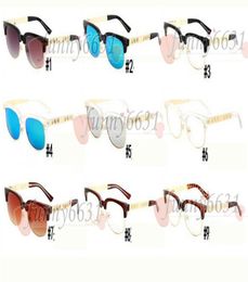 summer woman Metal Eyeglasses Cycling sunglasses ladies mens riding sunglasse Driving Glasses wind sunglasses clear A 9colors6951664