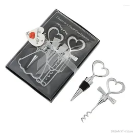 Party Favour Wine Corkscrew Cork Opener European And American Wedding Gifts Opening Set 15PCs