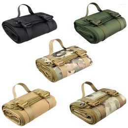 Storage Bags Tactical Shooting Mat Training Shooters Pad Waterproof Folding Roll-Up Picnic Blanket Hunting Rifle Camping Accessories