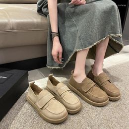 Dress Shoes Fashionable Vintage Style Slip-on With One Pedal For Women