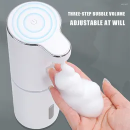 Liquid Soap Dispenser 300ml Automatic Foam Dispensers 3-Level Adjustable Electric 0.25s Rapid Long Battery Life For Bathroom