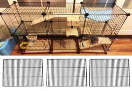 Cat CarriersCrates Houses Small Pet Pen Fence Combination Dogs Cage Puppy Playpen For Indoor Out Door Animal Liberal9187214