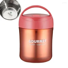 Storage Bottles Insulated Food Jar Mini Thermal Lunch Box Container Stainless Steel Thermo Keep Kitchen Accessory