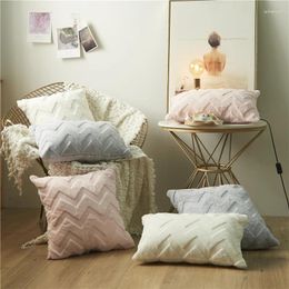 Pillow Cover Plush For Chair Living Room Car 45 Decorative Pillows Nordic Home Decor Pillowcase