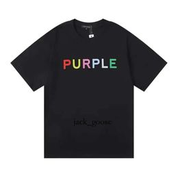 Purple Shirt Purple Brand Shirt Tshirts Mens Shirt Fashion Women T Shirt Letter Print 2024 New Style Clothes Mens Designer Graphic Tee US Size S-XXL Purple Jeans 284