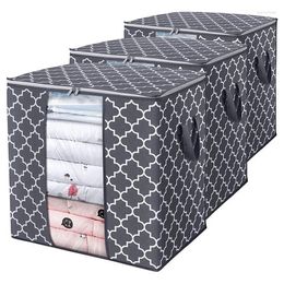 Storage Bags Organizing Dustproof Quilt Video Box Cross-Border Bag Wardrobe Window Folding