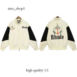 Rhude Mens Jacket Designer Sports Suit Jumper Fashion Man Brand Clothes US Size S-xl Rhude Jacket Rhude Jacket 9454