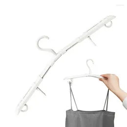 Hangers Folding Clothes Hanger Foldable Ergonomic Travel Collapsible Drying Rack Anti-Slip Coat