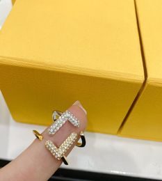 Luxurys Fashion Designers Ring womens two layer letter rings high quality decoration exquisite workmanship gift engagement full se7953810