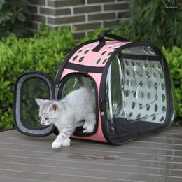 Cat Carriers Pet Supplies Transparent Breathable Space Portable Out Bag 360° Panoramic And Dog General