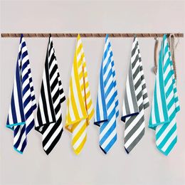 Towel 180 90cm Extra Large Striped Bath Towels For Adults Cotton Beach Sauna Blanket Soft Thicken Home Women Men Bathroom