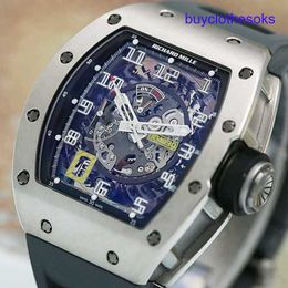 RM 기계식 손목 시계 RM030 티타늄 합금 기계 50x42.70mm 남성