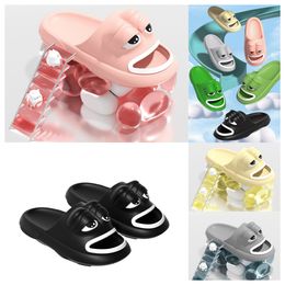 Top Designer Ugly Cute Funny Frog Slippers men women sandals Wearing Summer black green white Thick Sole and High EVA Anti Beach Shoes