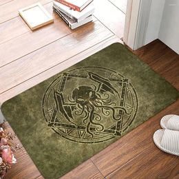 Carpets Cthulhu Mythos Non-slip Doormat Kitchen Mat Old Lather Floor Carpet Welcome Rug Home Decorative