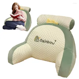 Pillow Back Rests For Sitting In Bed | Backrest Pillows With Arms Ultra-Comfy Support Ergonomic Reading Watching TV