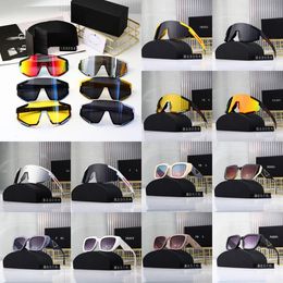 Classic Men Designer Sunglasses Outdoor Shades Sun Glasses for Women Luxury Eyewear Mix Colour Optional Triangular Signature Sports Cycling Sunglasses
