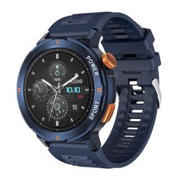2024 الساعات الذكية M52 Bluetooth Call 1.43AMOLED HELLETING ROACHING 100+Sports Three Defense Outdoor Smart Watches