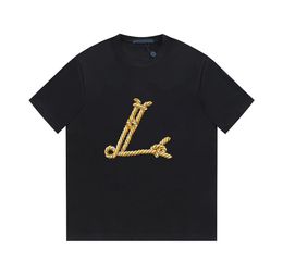 Summer T-shirt Men's Designer Loose T-shirt, Men's, casual T-shirt, Luxury wear, street wear, short sleeve, printed alphabet T-shirt,F11