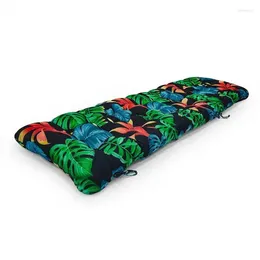 Pillow Patio Lounge Chair Comfortable Floral Printed Sun Lounger Pad No Gravity Mat Bay Window