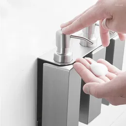 Liquid Soap Dispenser 304 Stainless Steel Bathroom Sink El Toilet Automatic Hand Sanitizer Rack