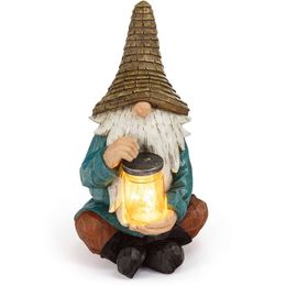 VP Home Firefly Jar Courtyard with Lights, Perfect for Your Solar Garden Dwarf Christmas Decoration Outdoor Terrace Lawn Gift