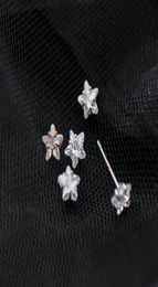 925 sterling silver small design stud fashion guangzhou Jewellery market high quality tiny classic star girls earrings9298407